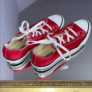 Red Converse Sneakers